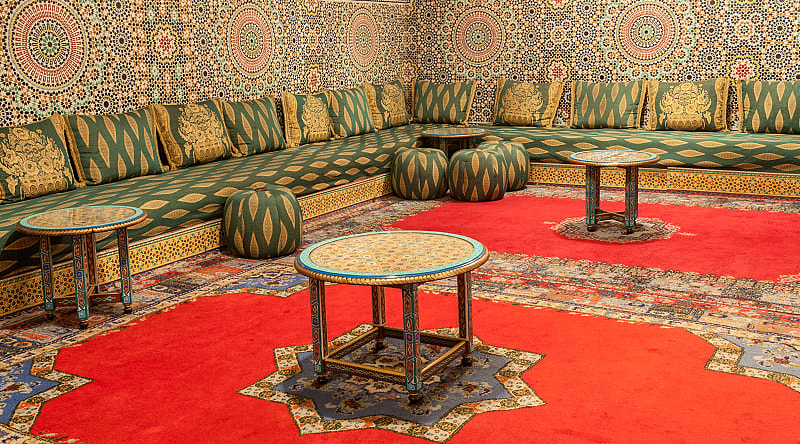Moroccan Riad decorated in Fez Moroccan Riad decorated in Fez