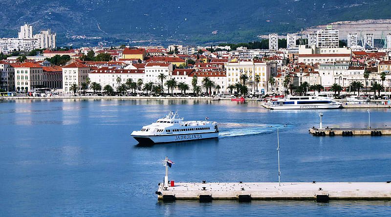 Split waterfront, Croatia Split waterfront, Croatia