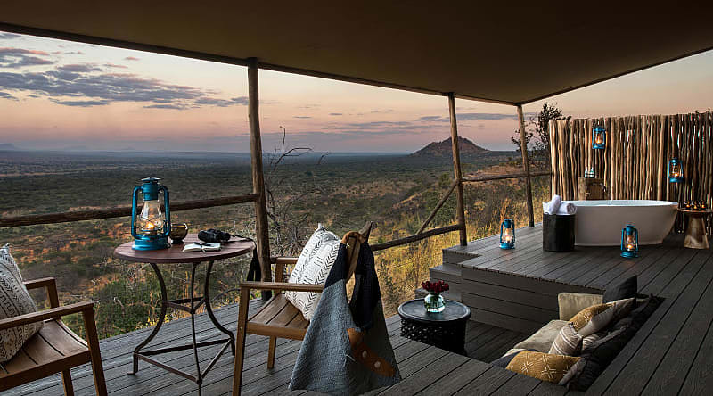 Mpingo Ridge Lodge in Tarangire, Tanzania. Photo courtesy of Lemala Mpingo Ridge luxury lodge in Tarangire, Tanzania