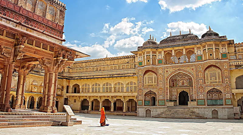 Amber fort in Jaipur Rajasthan, India Amber fort in Jaipur Rajasthan, India