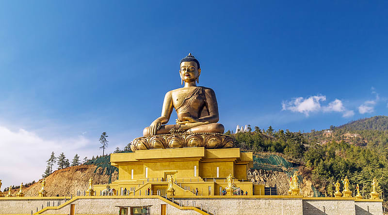 Buddha dordenma statue, Thimphu, Bhutan Buddha dordenma statue, Thimphu, Bhutan