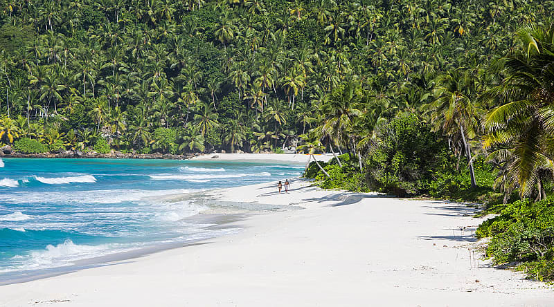 Photo courtesy of North Island Seychelles Beach walks at North Island Seychelles