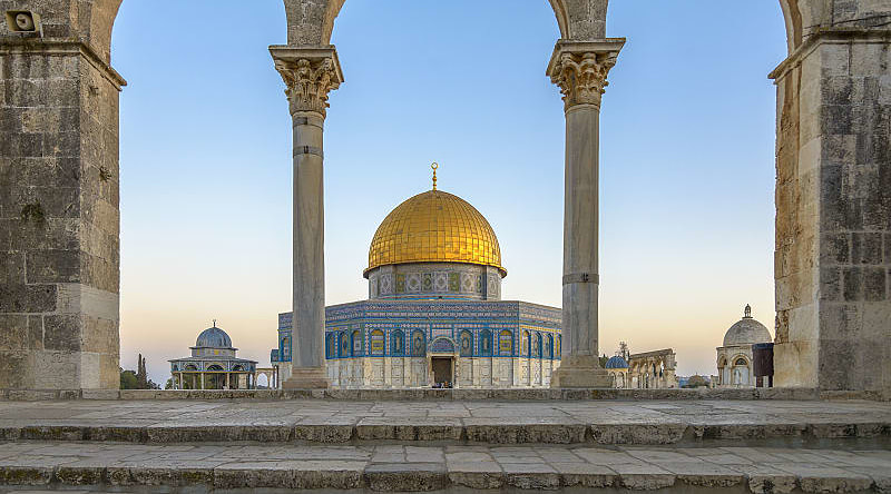 The Dome of the Rock in Jerusalem, Israel. The Dome of the Rock in Jerusalem, Israel.