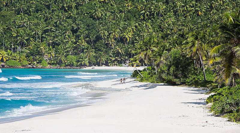 Photo courtesy of North Island Seychelles Beach walks at North Island Seychelles