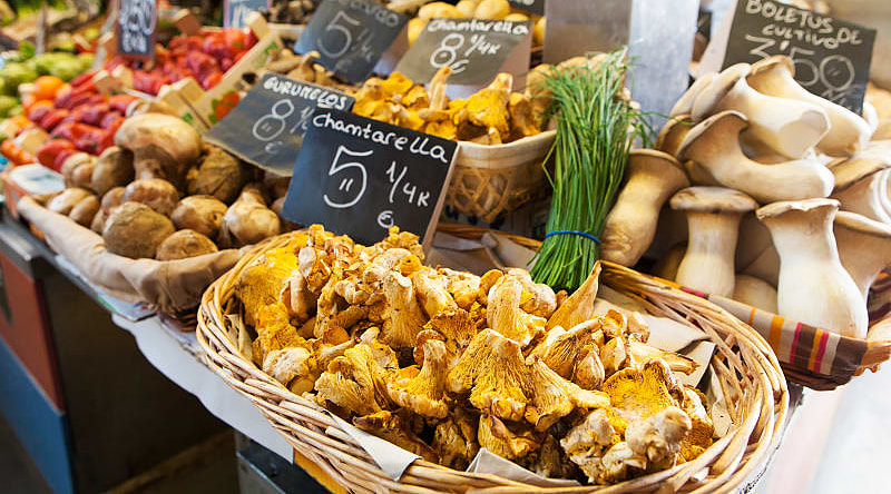 Market in Barcelona, Spain Market in Barcelona, Spain