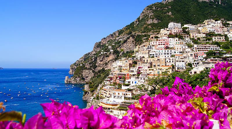 View of Town in Sorrento, Italy