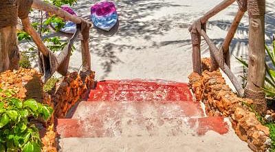 Tropical beach in Zanzibar