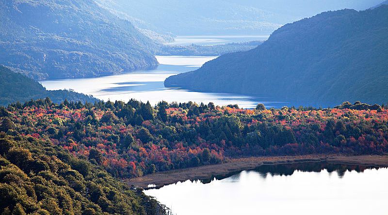 Patagonia during autumn in Argentina Patagonia during autumn in Argentina
