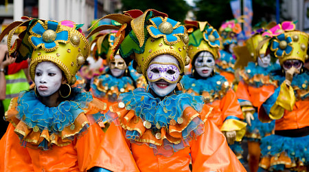 Rio de Janeiro carnival in Brazil