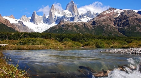 Peak of Fitz, Roy mountain, Patagonia, Argentina