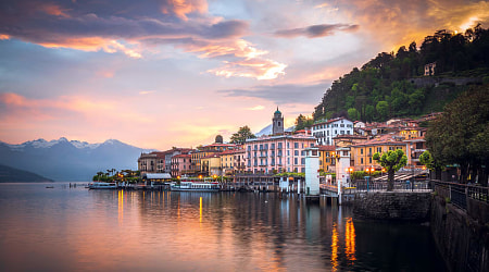 Sunrise at Bellagio, Lake Como, Italy