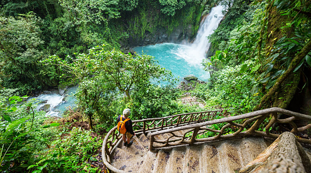 Rio Celeste in Alajuela, Costa Rica