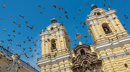San Francisco church in Lima, Peru
