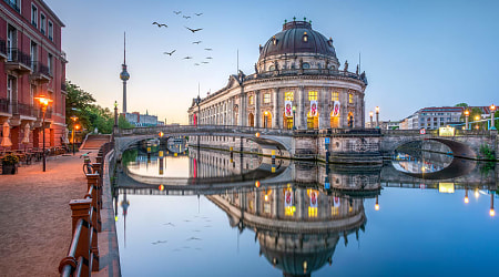 Visit the Museum Island (German: Museumsinsel), home to a constellation of famous Berlin museums.
