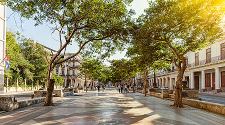 Paseo del Pradoa in Havana, Cuba