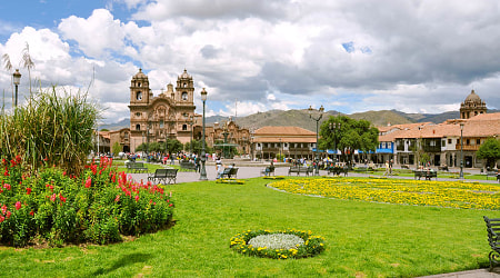 Plaza de Armas and La Campagna Church, Cusco