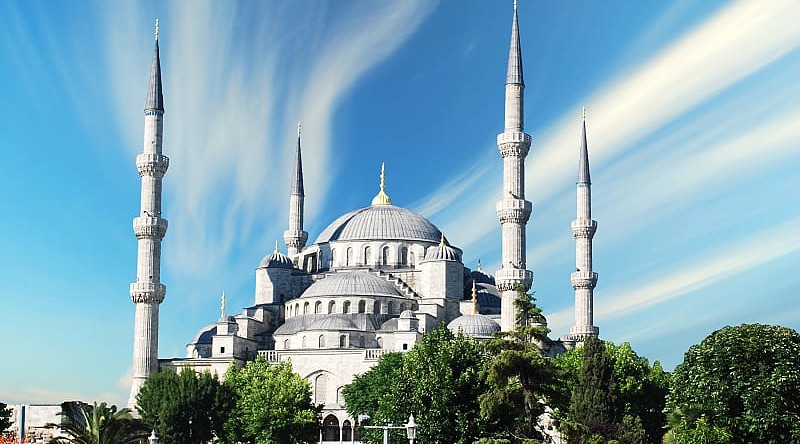 Blue mosque in Istanbul, Turkey