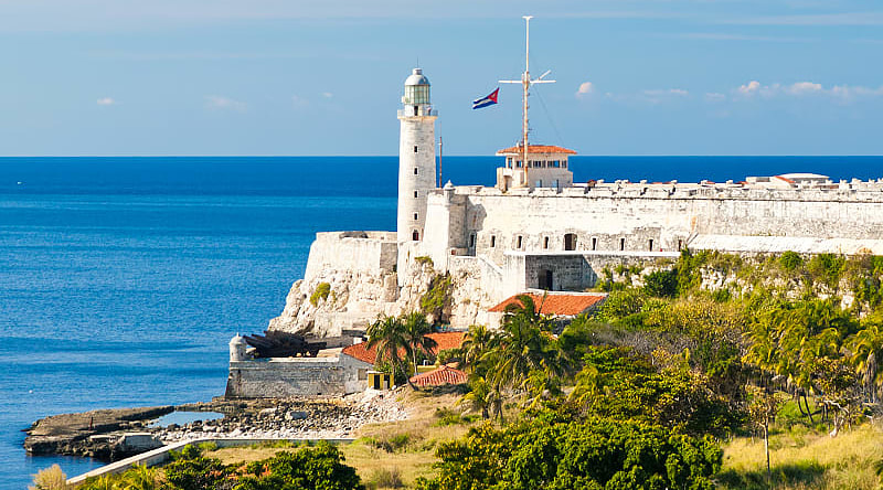 Fortress of El Morro in Havana, Cuba