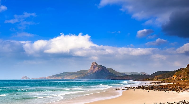Nhat beach on Con Dao island, Vietnam