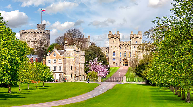 Windsor Castle in England