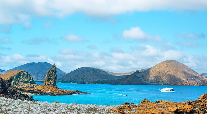 Galapagos Islands view in Ecuador