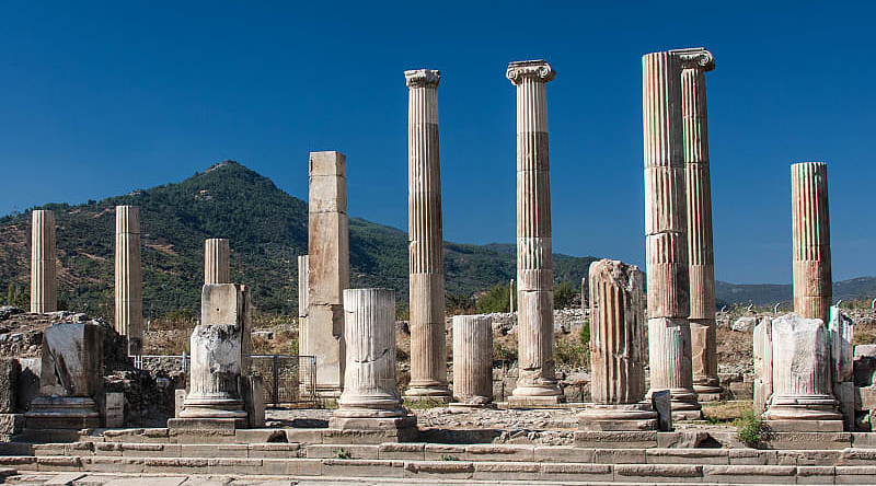 Ruins of Ephesus in Turkey