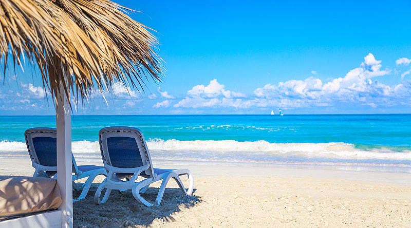 Varadero beach in Cuba