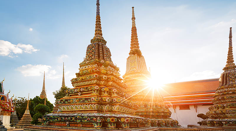 Wat Pho in Bangkok, Thailand