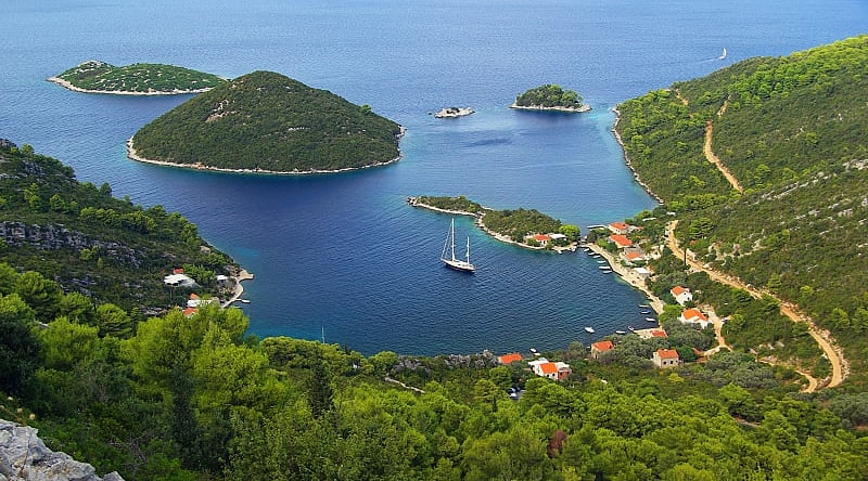 View of Planjak, Croatia