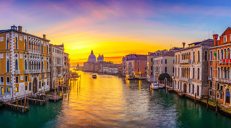Grand Canal in Venice, Italy