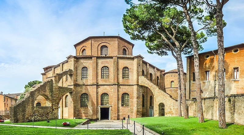 Famous Basilica di San Vitale in Ravenna