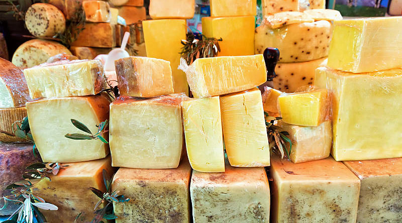 Visit Palermo's famous cheese markets