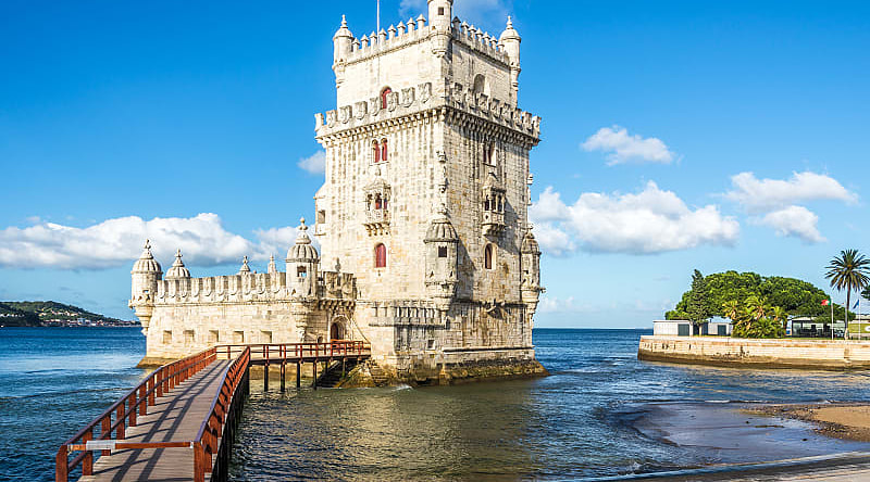 Belem Tower in Lisbon, Portugal
