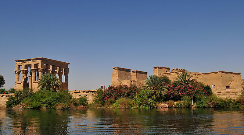 Philae Temple Complex in Aswan, Egypt