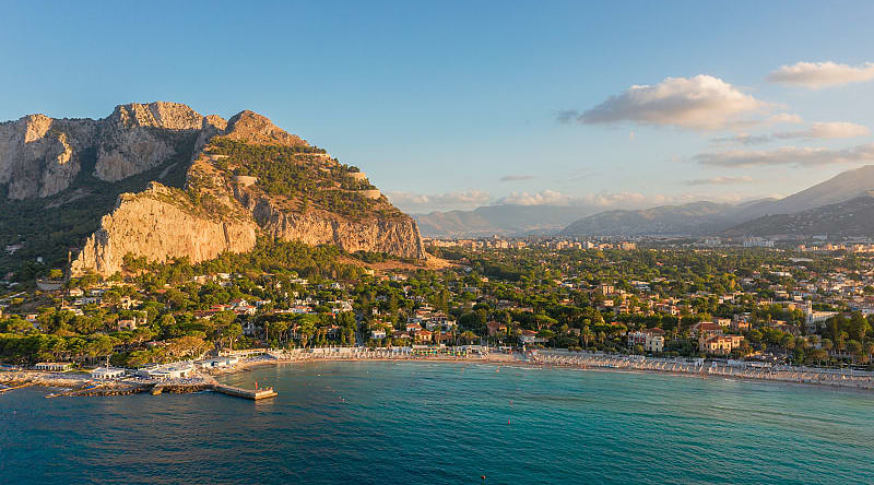 Enjoy a relaxing morning boat ride along the bay in Mondello, Mediterranean, Palermo