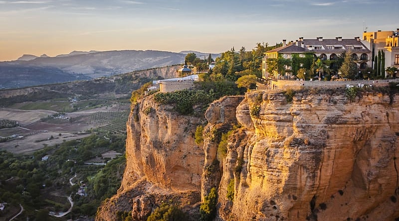 Village of Ronda in Andalusia, Spain 