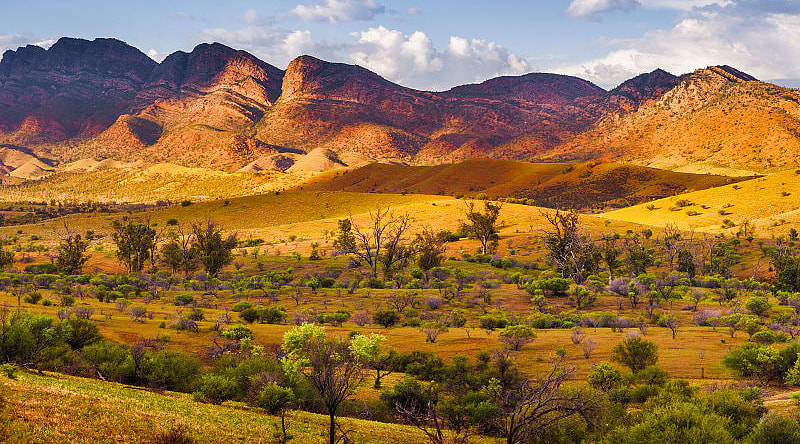 Flinders Island Hills in Australia