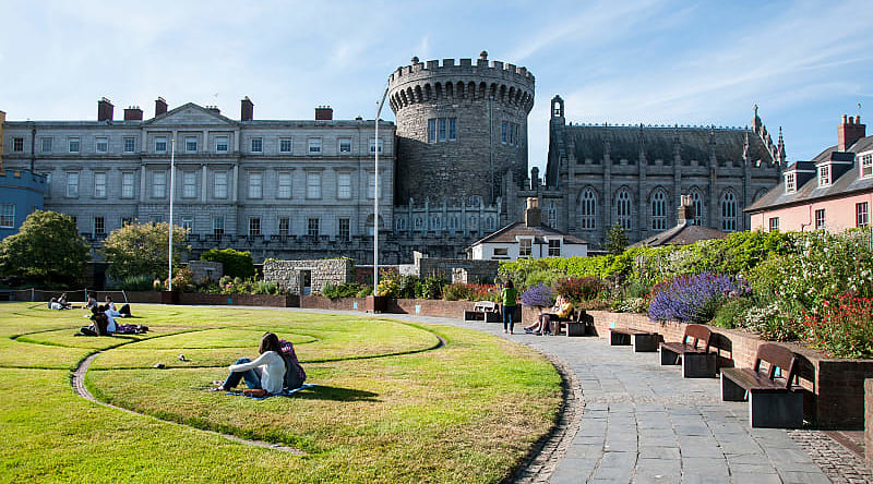 Dublin Castle in Ireland