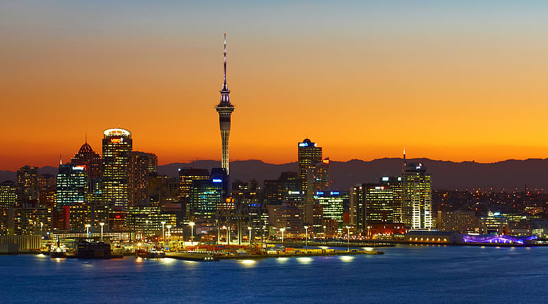 Auckland skyline. Photo courtesy of Chris McLennan / Tourism New Zealand