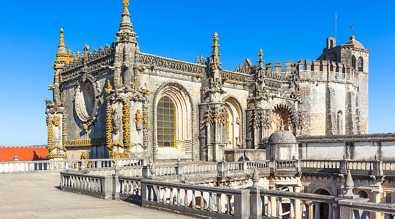Monastery of the Order of Christ - Former Castle of the Knights Templar, Tomar, Portugal