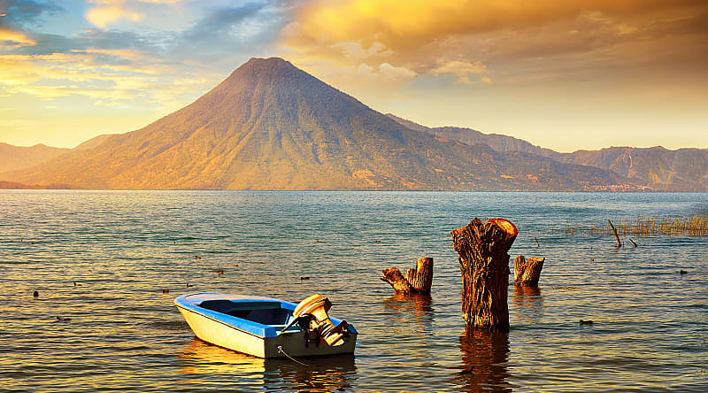 Lake Atitlan in Guatemala