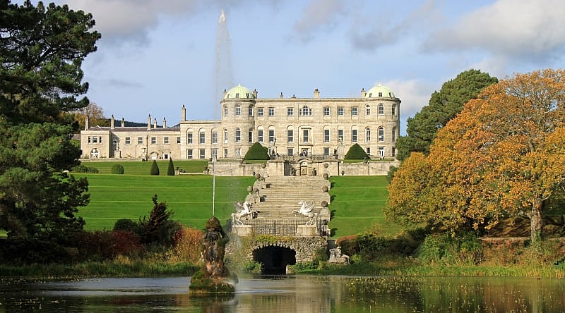 Powerscourt House country estate in Ireland