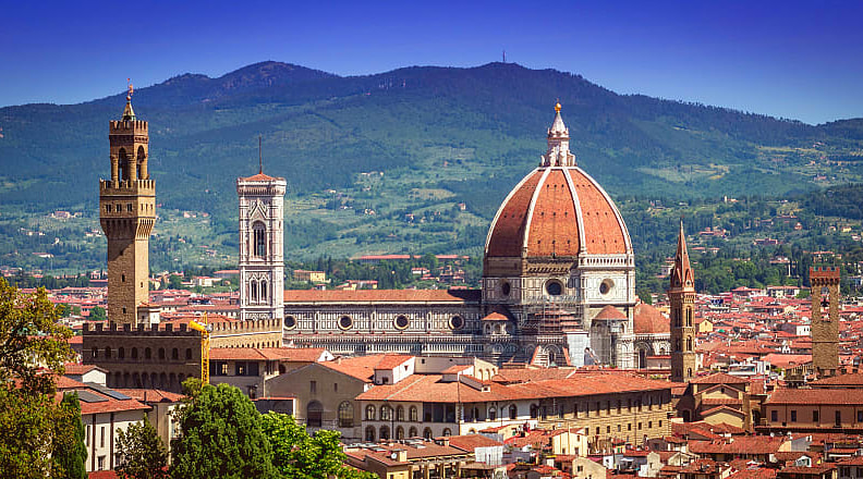 Cathedral of Santa Maria del Fiore in Florence, Italy