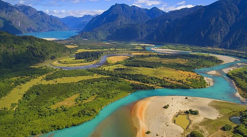 Puelo River Valley, Chile