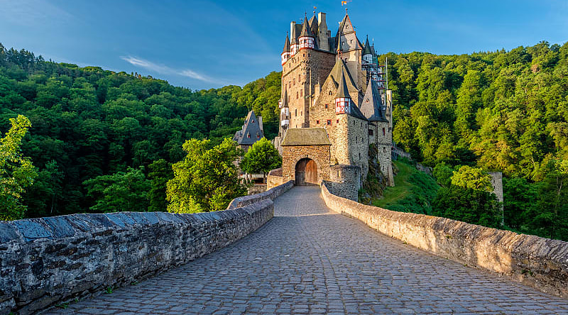 Eltz Castle in Wierschem, Germany