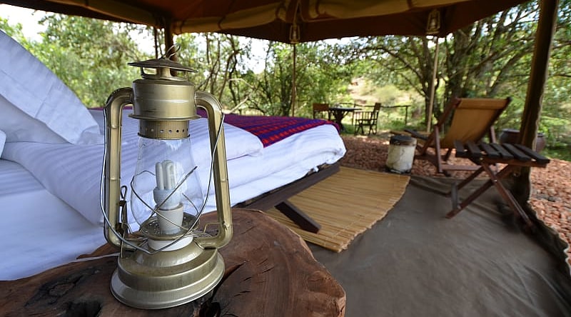 Masai Mara National Park camping in Kenya
