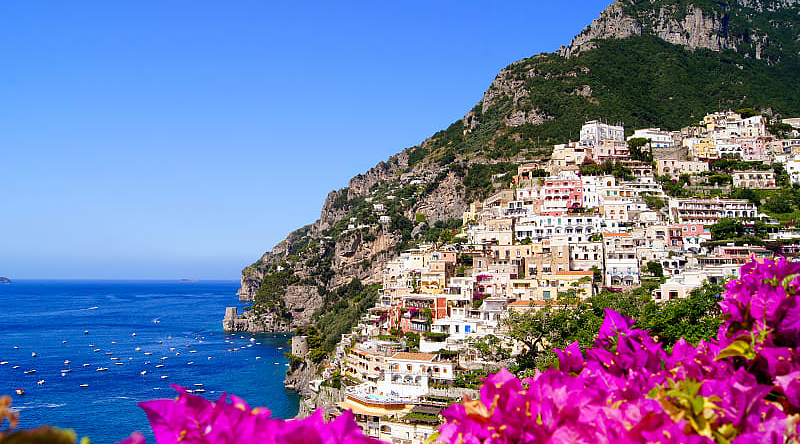 View of Town in Sorrento, Italy