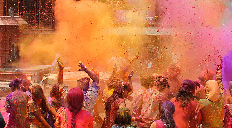 Holi festival in India