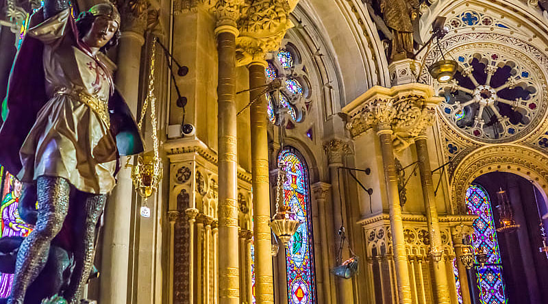 Montserrat Monastery in Barcelona, Spain