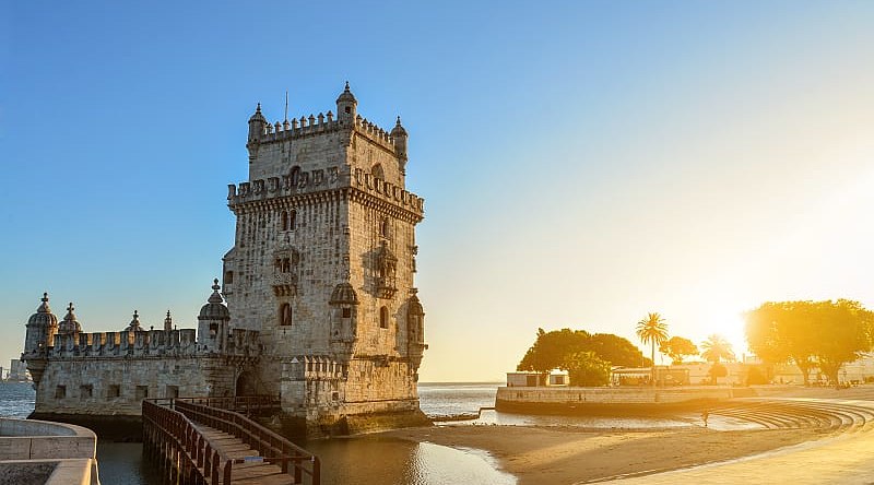 Belem Tower in Lisbon, Portugal